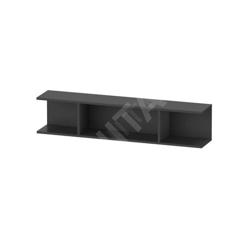 Duravit Ketho.2 - Meuble à étagères 170x800x150 mm, graphite mat K21208049490000