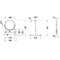 Duravit D-Code - Miroir cosmétique, chrome 0099121000