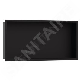 Hansgrohe XtraStoris Original - Niche murale avec cadre intégré, 300x600x100 mm, noir mat 56064670