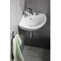 Aqualine Luigi - Lave-mains 337x337 mm, d'angle, blanc FS161
