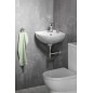 Aqualine Luigi - Lave-mains 337x337 mm, d'angle, blanc FS161