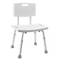 Sapho Accessoire Ridder - Chaise avec dossier, hauteur réglable, blanc A00602101