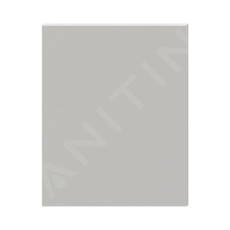 Jika Lyra - Miroir avec support bois, 400x750 mm, blanc H4531810383041
