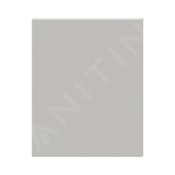 Jika Lyra - Miroir avec support bois, 600x750 mm, blanc H4532010383041