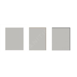 Jika Lyra - Miroir avec support bois, 600x750 mm, blanc H4532010383041