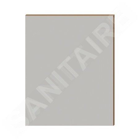 Jika Lyra - Miroir avec support bois, 700x750 mm, blanc H4532110383041
