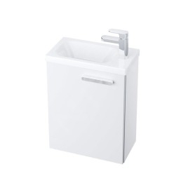 Ravak Chrome - Porte pour meuble vasque SD 400, gauche, blanche X000000540