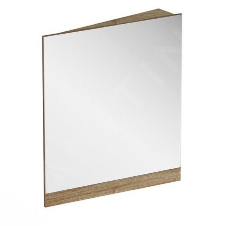 Ravak 10° - Miroir d'angle 550x750 mm, droite, noyer foncé X000001075