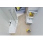 Ravak 10° - Miroir d'angle 650x750 mm, gauche, blanc X000001076 Ravak 10° - Miroir d'angle 650x750 mm, gauche, blanc X000001076