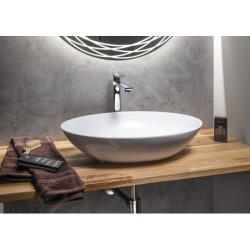 Sapho Thin - Vasque 600x400x145 mm, blanc mat WN893