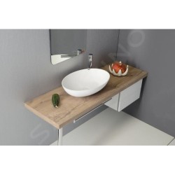 Sapho Thin - Vasque 600x400x145 mm, blanc mat WN893