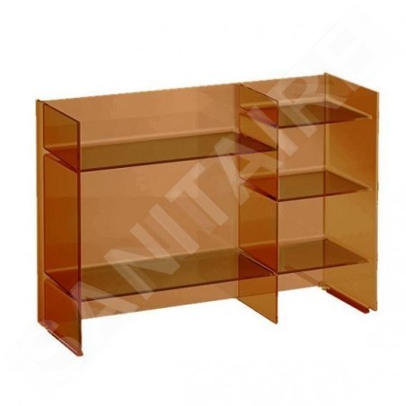 Laufen Kartell - Etagère, 750x260x530 mm, ambre H3893310810001