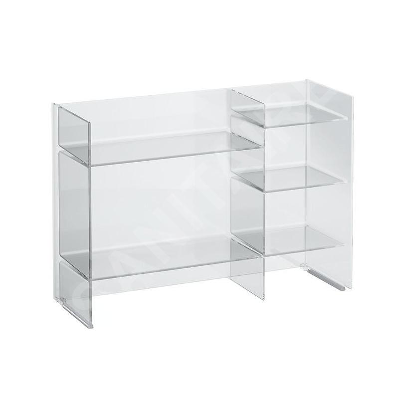 Laufen Kartell - Etagère, 750x260x530 mm, cristal transparent H3893310840001