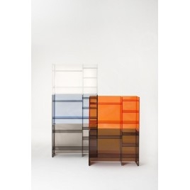 Laufen Kartell - Etagère, 750x260x530 mm, cristal transparent H3893310840001