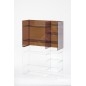 Laufen Kartell - Etagère, 750x260x530 mm, cristal transparent H3893310840001