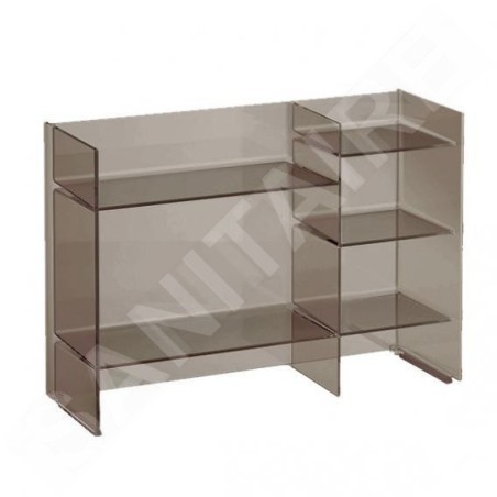 Laufen Kartell - Etagère, 750x260x530 mm, fumée H3893310850001