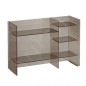 Laufen Kartell - Etagère, 750x260x530 mm, fumée H3893310850001