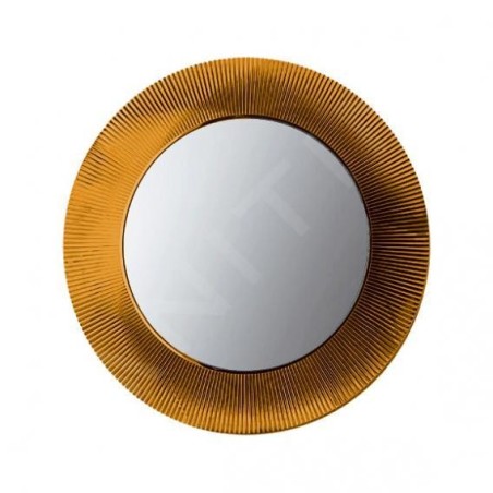 Laufen Kartell - Miroir avec cadre, diamètre 780 mm, ambre H3863310810001