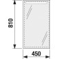 Jika Clear - Miroir avec éclairage LED, 450x810 cm H4557051731441 Jika Clear - Miroir avec éclairage LED, 450x810 cm H4557051731441
