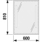Jika Clear - Miroir avec éclairage LED, 600x810mm mm H4557251731441 Jika Clear - Miroir avec éclairage LED, 600x810mm mm H4557251731441