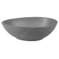 Sapho Lavabos - Lavabo Punc 534x390 mm, avec bonde, nanocouche, grès noir BH7001 Sapho Lavabos - Lavabo Punc 534x390 mm, avec bonde, nanocouche, grès noir BH7001