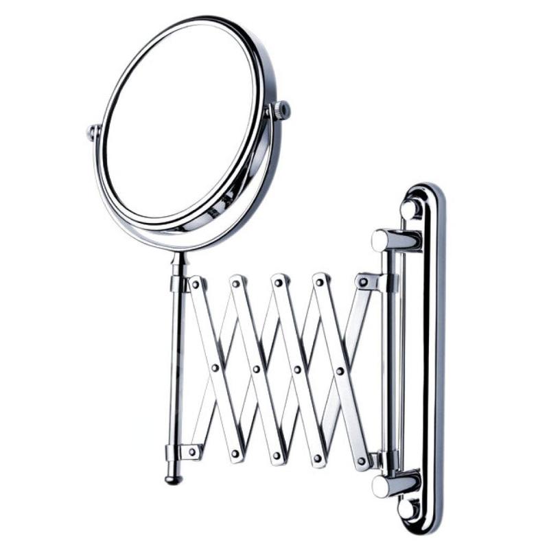 Nimco Miroir de maquillage - Miroir cosmétique mural, laiton ZR 3992B-26 Nimco Miroir de maquillage - Miroir cosmétique mural, laiton ZR 3992B-26