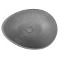 Sapho Lavabos - Lavabo Punc 534x390 mm, avec bonde, nanocouche, grès noir BH7001 Sapho Lavabos - Lavabo Punc 534x390 mm, avec bonde, nanocouche, grès noir BH7001