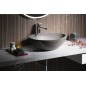 Sapho Lavabos - Lavabo Punc 534x390 mm, avec bonde, nanocouche, grès noir BH7001 Sapho Lavabos - Lavabo Punc 534x390 mm, avec bonde, nanocouche, grès noir BH7001
