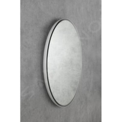 Sapho Float - Miroir avec éclairage LED, diamètre 600 mm, blanc 22559
