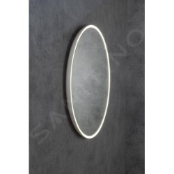 Sapho Float - Miroir avec éclairage LED, diamètre 600 mm, blanc 22559