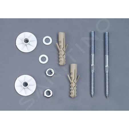 Sapho Accessoires - Kit de fixation UAK12 pour lavabo, vis 8x120 mm 40027