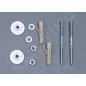 Sapho Accessoires - Kit de fixation UAK12 pour lavabo, vis 8x120 mm 40027 Sapho Accessoires - Kit de fixation UAK12 pour lavabo, vis 8x120 mm 40027