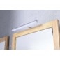 Sapho Irene - Lampe, 6W LED, 286x100x25 mm, chrome 25861CI