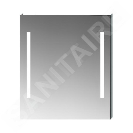 Jika Clear - Miroir avec éclairage LED, 1000x810 mm H4557651731441