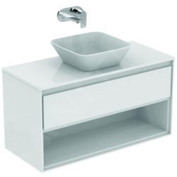 Ideal Standard Connect Air - Plateau 1004 x 18 x 442 mm, bois clair laqué E0851UK