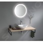 Aqualine Céramique - Vasque à poser, 420x340 mm, sans trou pour robinet, blanc 49412 Aqualine Céramique - Vasque à poser, 420x340 mm, sans trou pour robinet, blanc 49412
