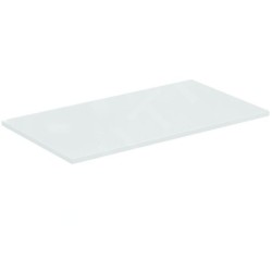 Ideal Standard Connect Air - Plateau 804 x 18 x 442 mm, blanc brillant laqué E0849B2