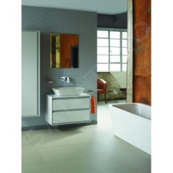 Ideal Standard Connect Air - Plateau 804 x 18 x 442 mm, gris clair brillant laqué E0849EQ