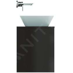 Ideal Standard Connect Air - Plateau 804 x 18 x 442 mm, brun foncé mat laqué E0849VY