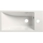 Sapho Small - Lavabo Ariana 500x100x250 mm, robinet à droite, blanc SM016 Sapho Small - Lavabo Ariana 500x100x250 mm, robinet à droite, blanc SM016