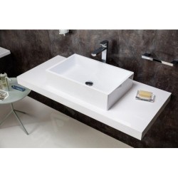 Ravak Moon/Formy - Plaque de lavabo I, 1000 x 550 x 70 mm - noyer X000000846