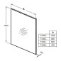 Ideal Standard Mirror&Light - Miroir 600x1.000 mm avec encadrement T3361BH Ideal Standard Mirror&Light - Miroir 600x1.000 mm avec encadrement T3361BH