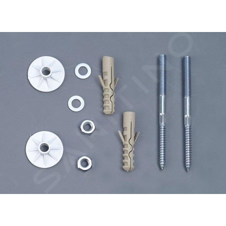 Sapho Accessoires - Kit de fixation UAK14 pour lavabo, vis 10 x 140 mm 40018