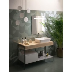 Ideal Standard Mirror&Light - Miroir 600x700 mm avec éclairage LED T3340BH