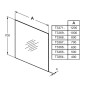 Ideal Standard Mirror&Light - Miroir 700x700 mm T3367BH Ideal Standard Mirror&Light - Miroir 700x700 mm T3367BH