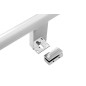 Sapho Éclairage - Luminaire à LED Pandora 808x15x112 mm, chrome E27576CI