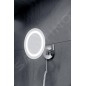 Nimco Miroir de maquillage - Miroir de maquillage mural avec éclairage LED, chrome ZK 20165-26 Nimco Miroir de maquillage - Miroir de maquillage mural avec éclairage LED, chrome ZK 20165-26