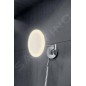 Nimco Miroir de maquillage - Miroir de maquillage mural avec éclairage LED, chrome ZK 20265P-26