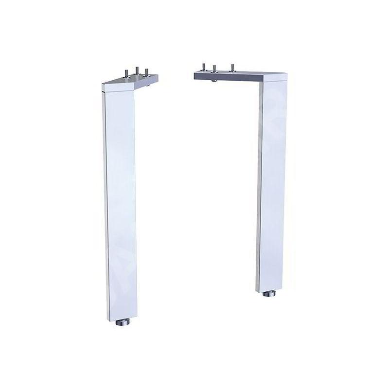 Geberit Acanto - Pieds pour meuble, 316 mm, aluminium/chrome 500.657.00.2