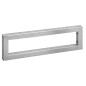 Sapho Accessoires - Support fermé 490 mm, inox brossé 30384